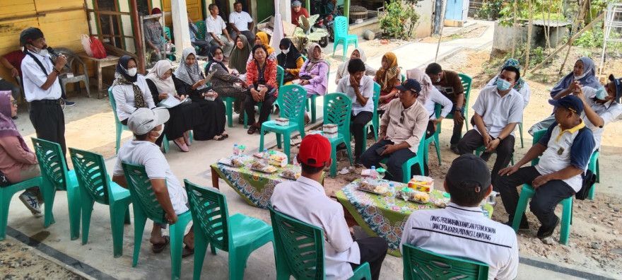 Serah Terima Pekerjaan Program H2M Kampung Tunggal Warga