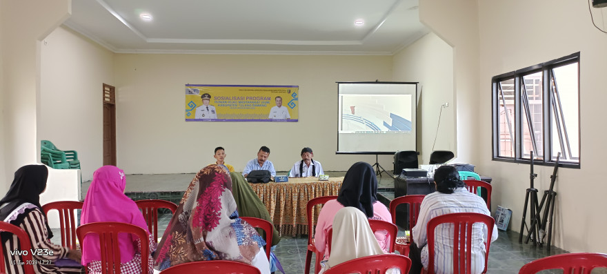 Kegiatan Sosialisasi Program H2M di Kampung Tunggal Warga